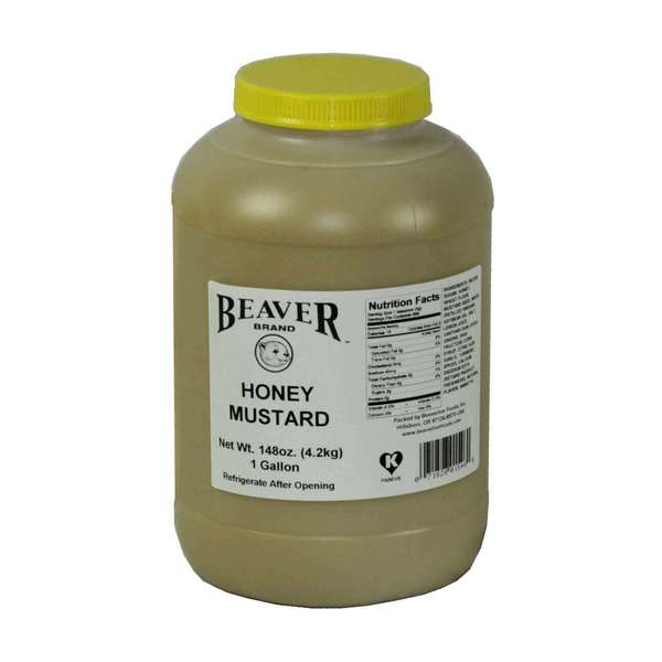 Beaver Beaver Honey Mustard 1 gal., PK4 1546-4
